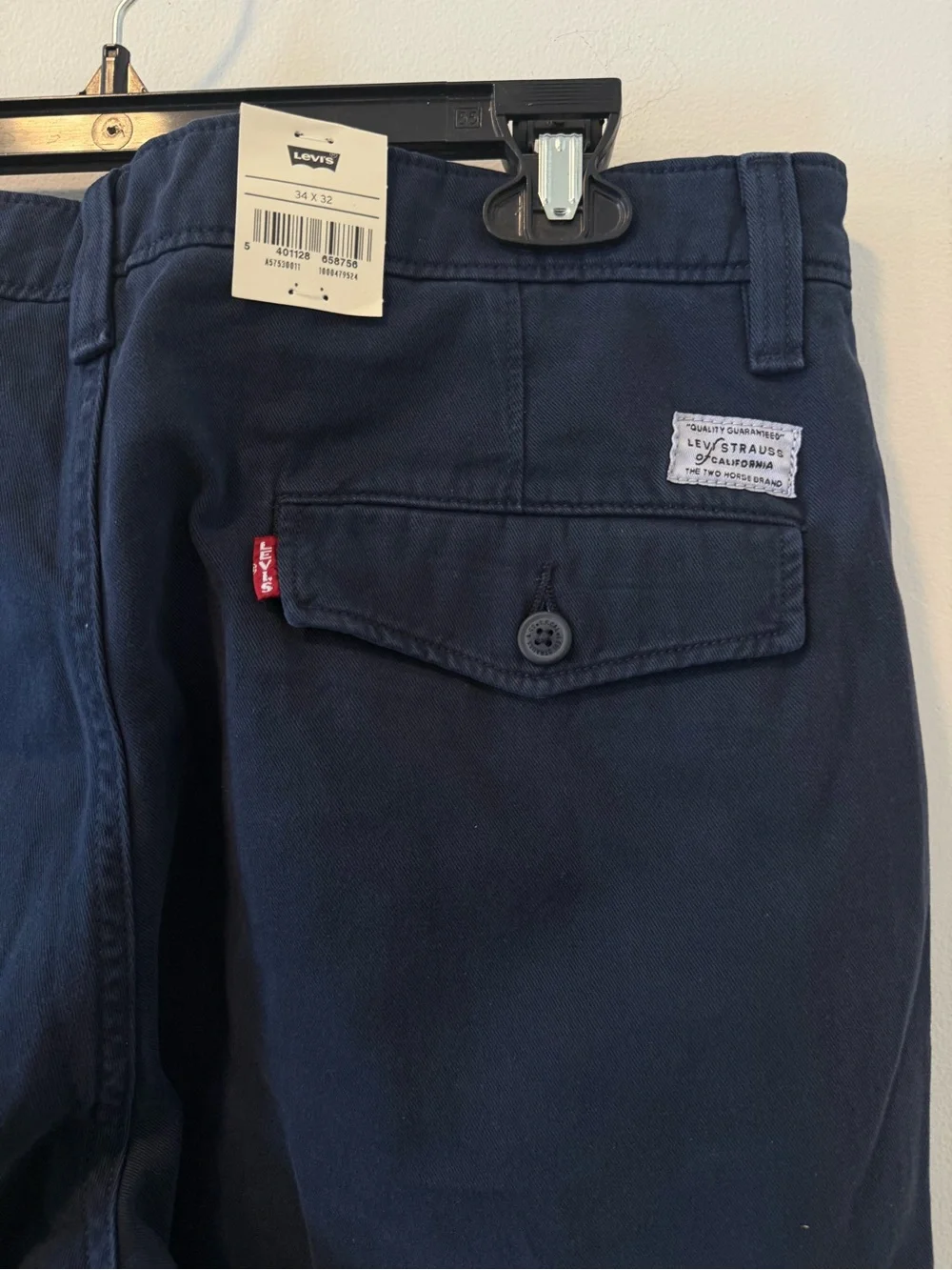 Levi's NWT Men's Xx Standard Tapered Chino Pants Size: 34x32 #Lux-C